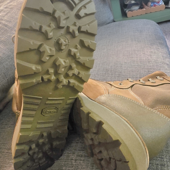 Danner USMC RAT TEMPERATURE Tan Lace-Up Boots NEW!! - Picture 7 of 14